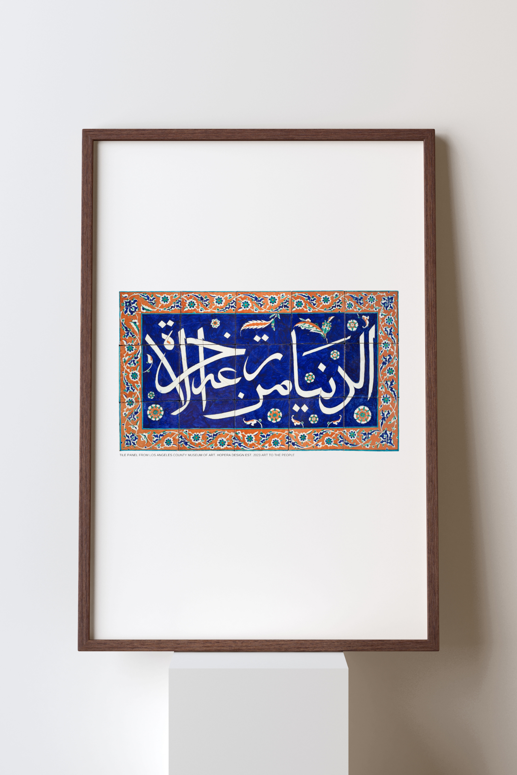 Tile Panel Emile from Los Angeles County Museum of Art Print