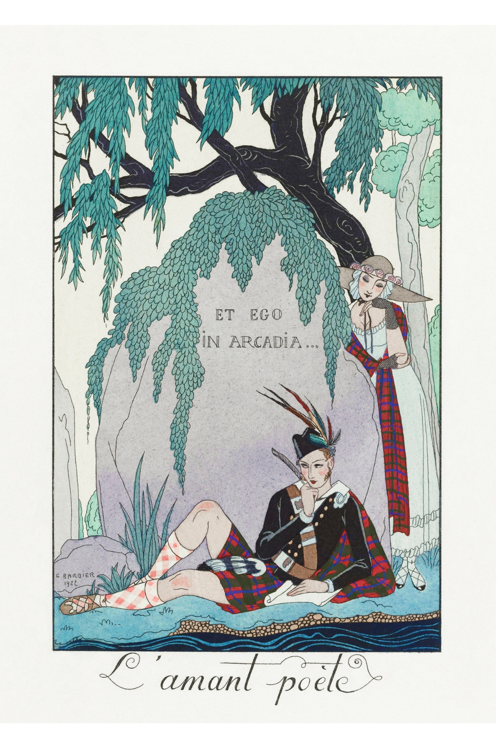 "L'Amant Poète" by George Barbier (1923)
