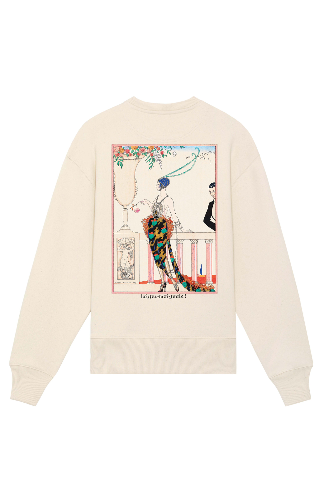 "LAISSEZ-MOI-FEULE!" BY GEORGE BARBIER (1919) SWEATSHIRT