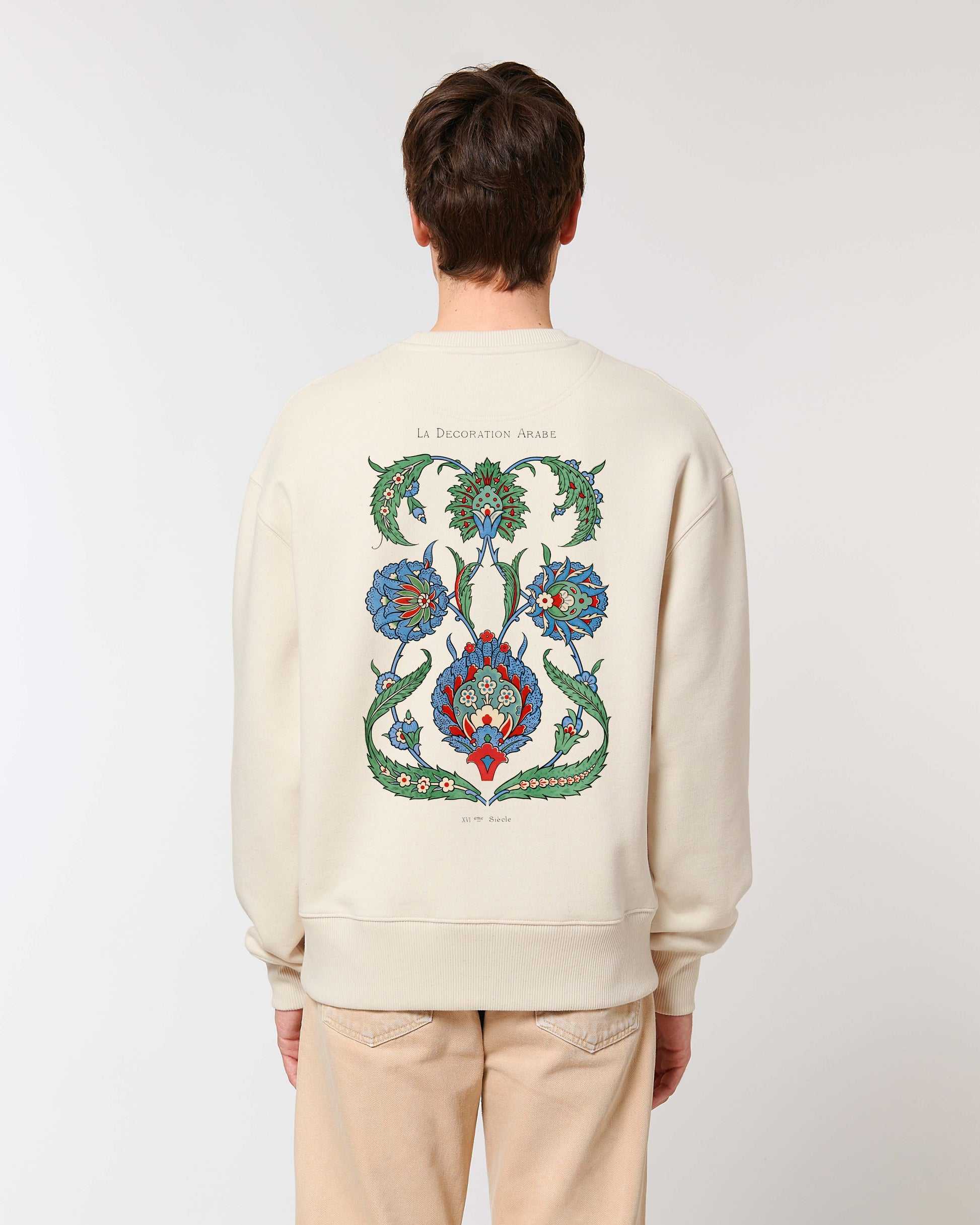"LA DECORATION ARABE" BY EMILE PRISSE D'AVENNES SWEATSHIRT
