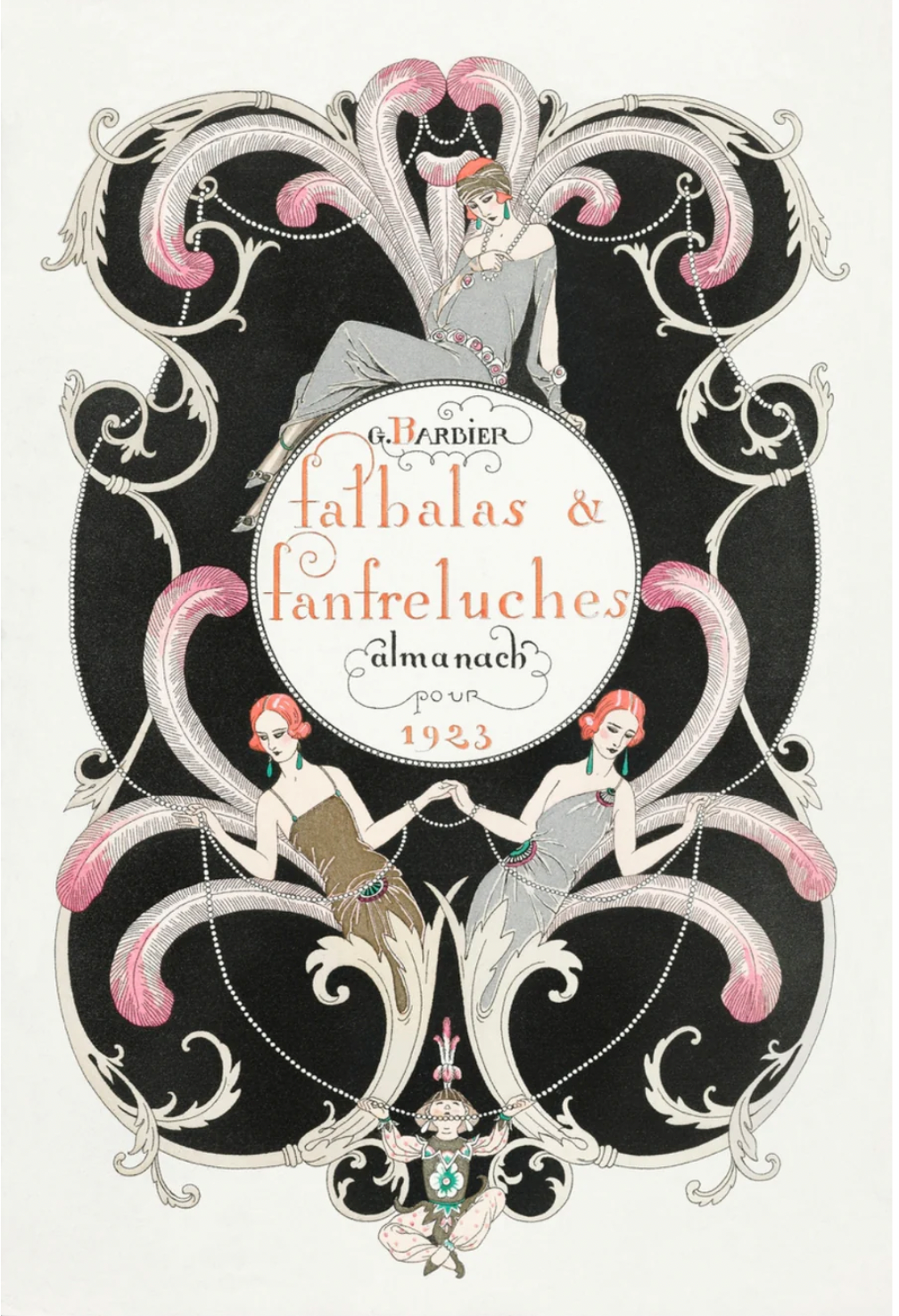 "FALBALAS ET FANFRELUCHES" BY GEORGE BARBIER (1923) SWEATSHIRT