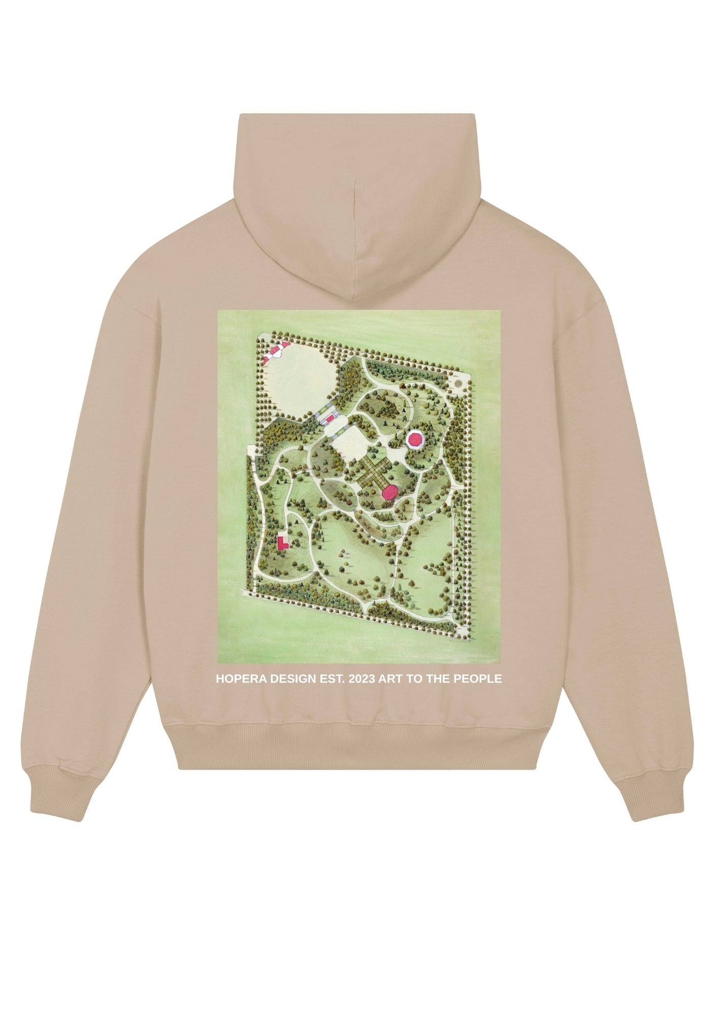 Washington Park (1936) by Meyer Goldbaum Black Hoodie