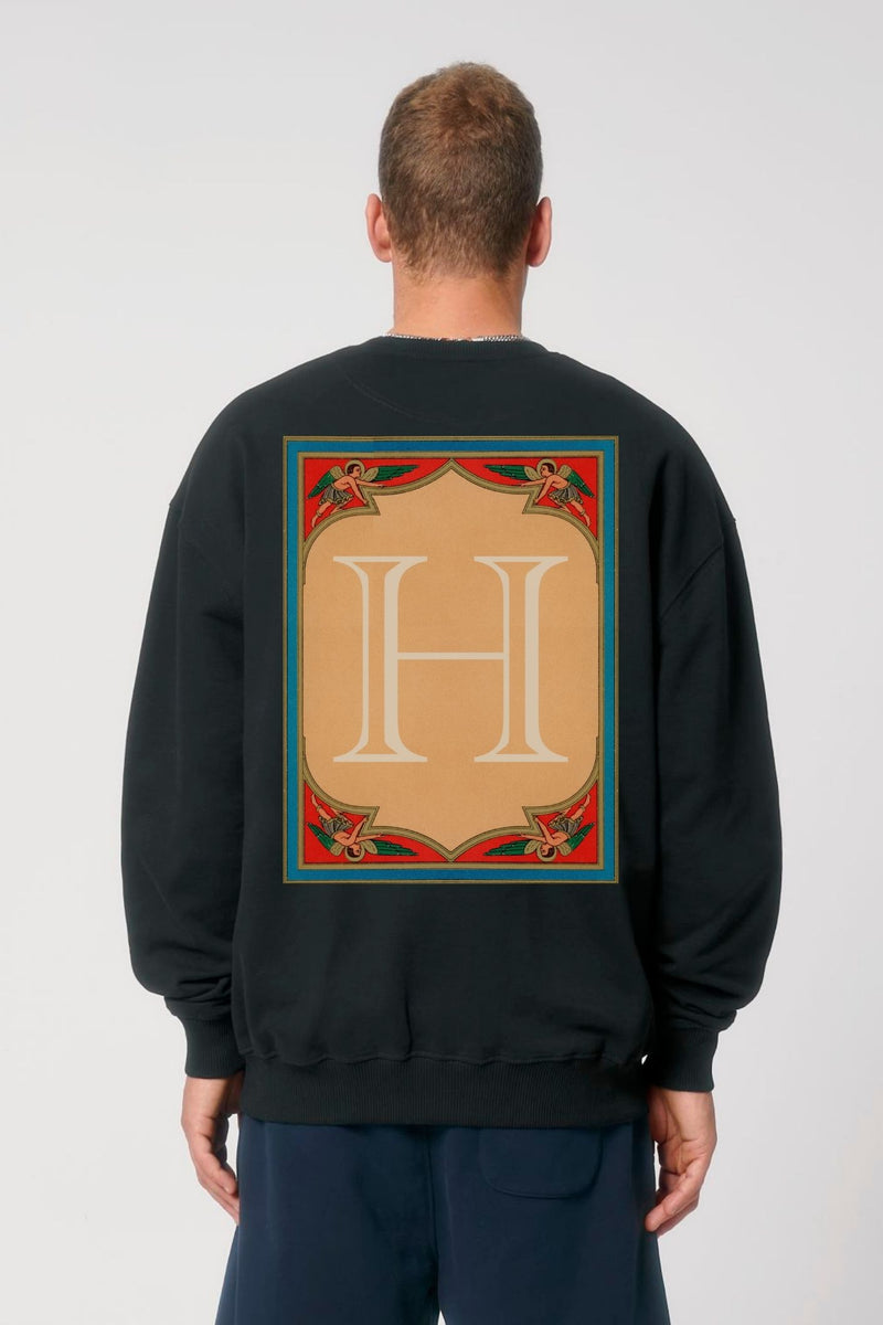 Hopera's Angels, Plate no. 04, Emile Prisses d’Avennes (1885) Sweatshirt Black