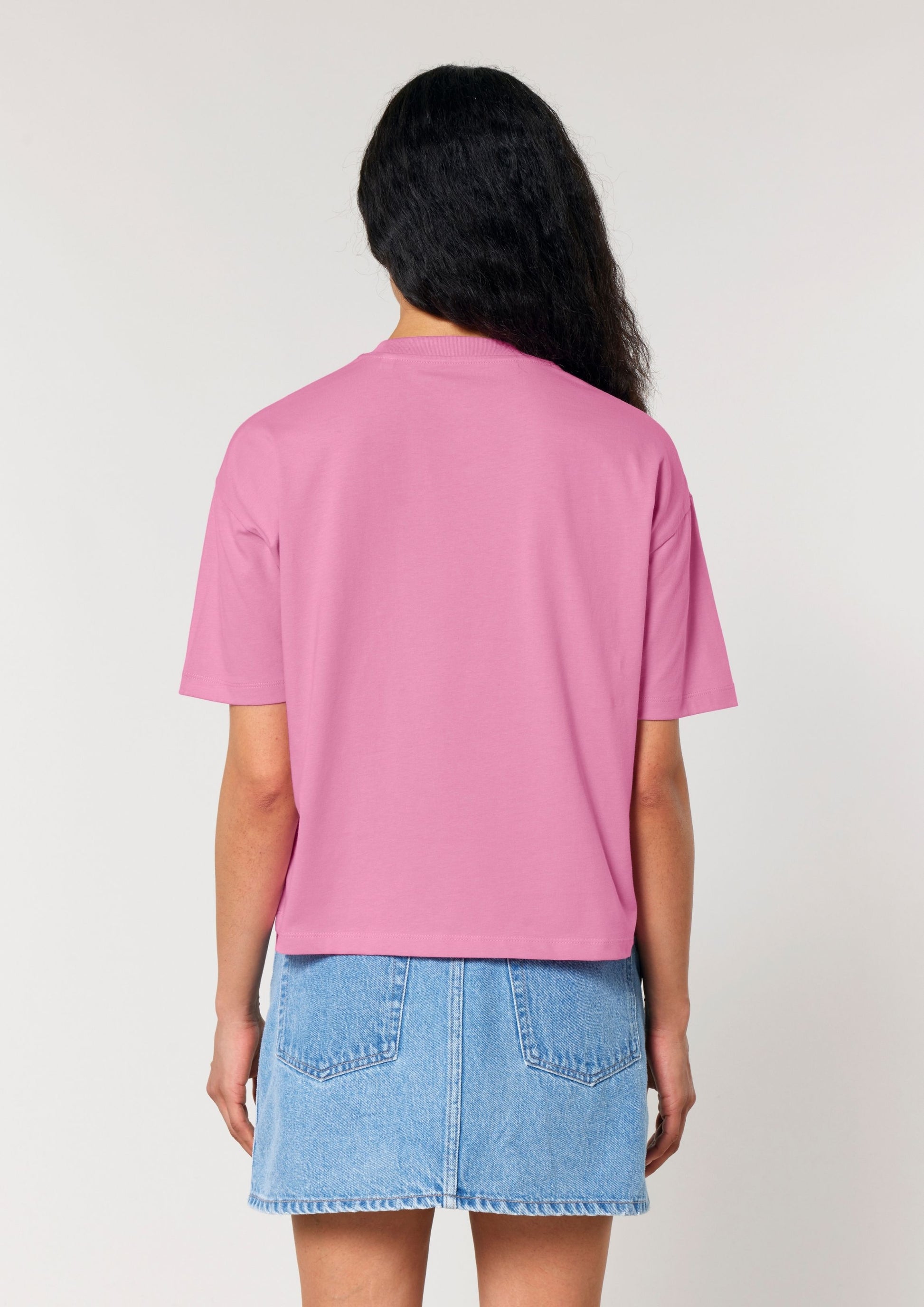 Cherubs after Raphael (1890) - Women's cropped t-shirt - Pink