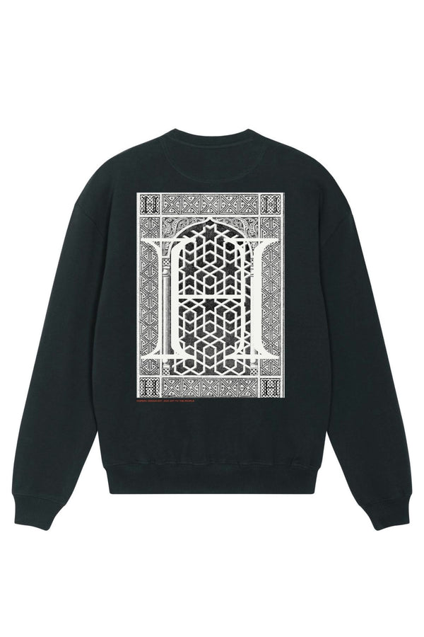 The doors, Plate no. 98, Emile Prisses d’Avennes (1885) Sweatshirt Black