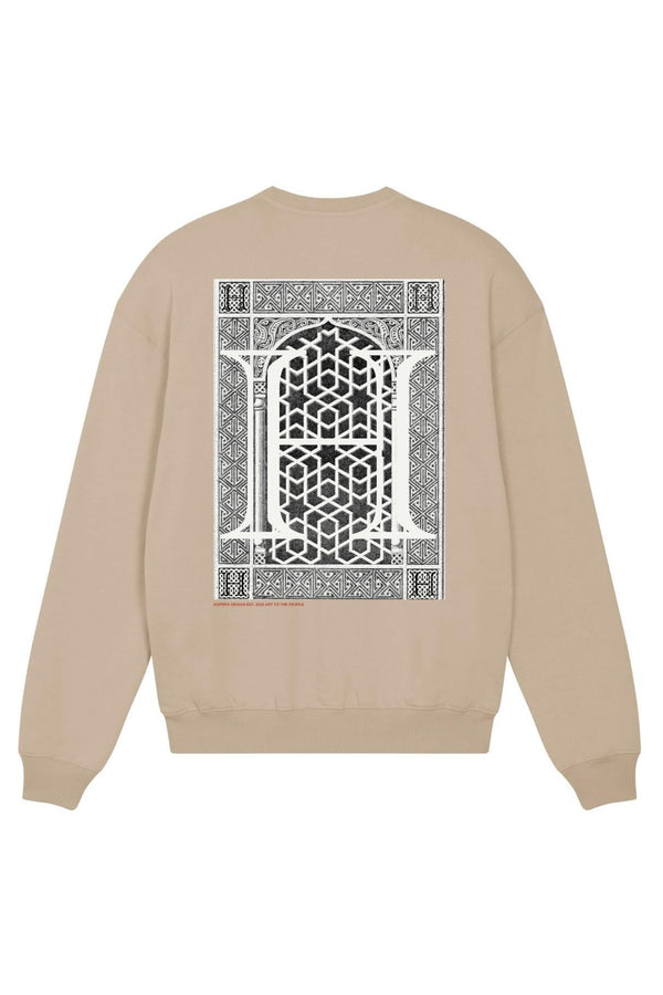 The doors, Plate no. 98, Emile Prisses d’Avennes (1885) Sweatshirt Send