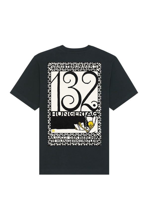 132nd Day of Fasting, A. Lucci the Famous Hunger Artist by Moriz Jung. (1907) Heavy Weight T-Shirt Black