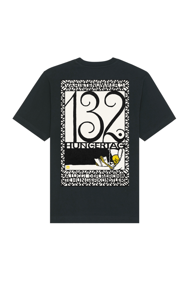 132nd Day of Fasting, A. Lucci the Famous Hunger Artist by Moriz Jung. (1907) Heavy Weight T-Shirt Black