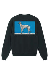 Greyhound (1912) By Moriz Jung Sweatshirt Black