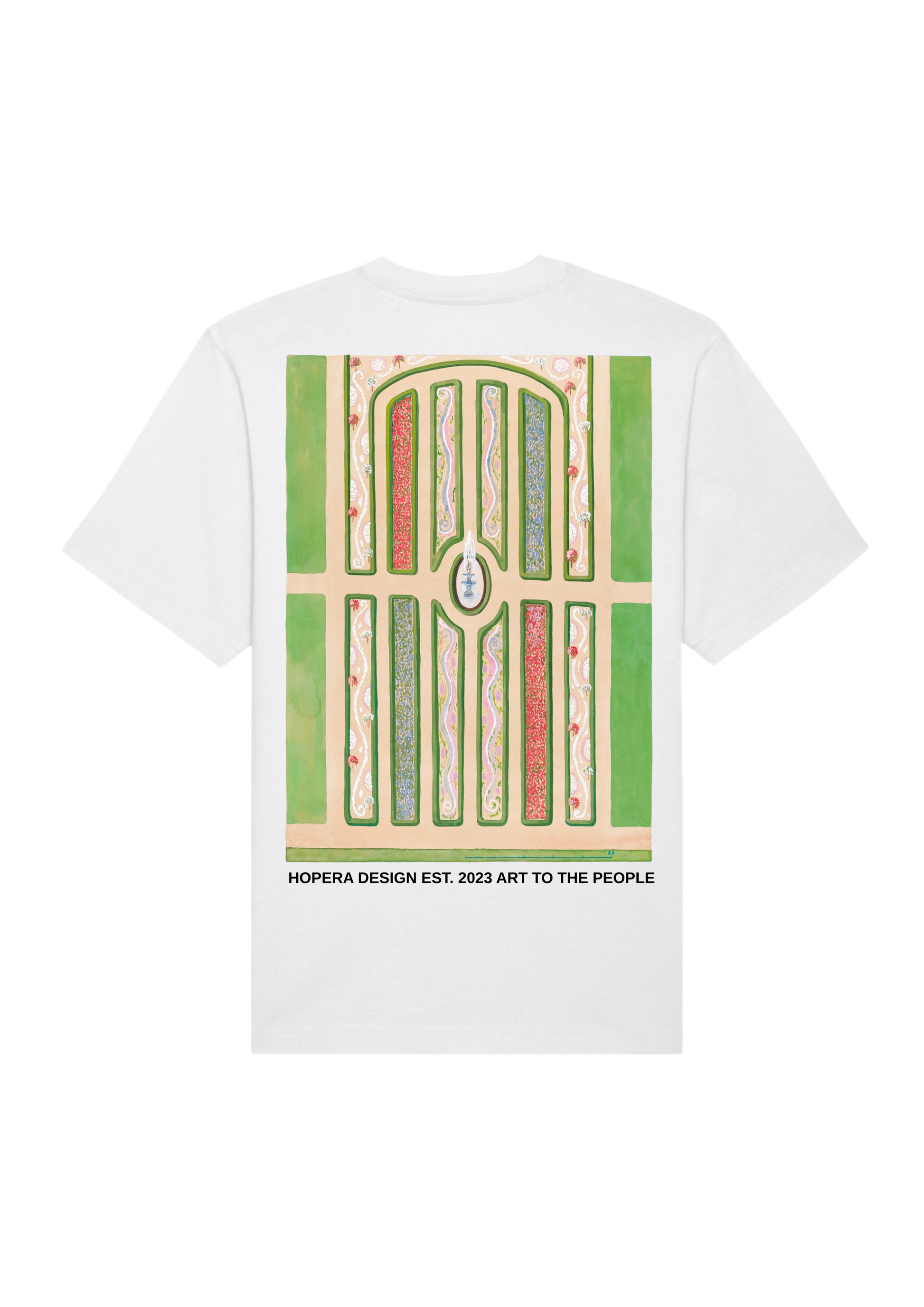 Parterre (1936) by Meyer Goldbaum & William Merklin Heavy Weight White T-Shirt