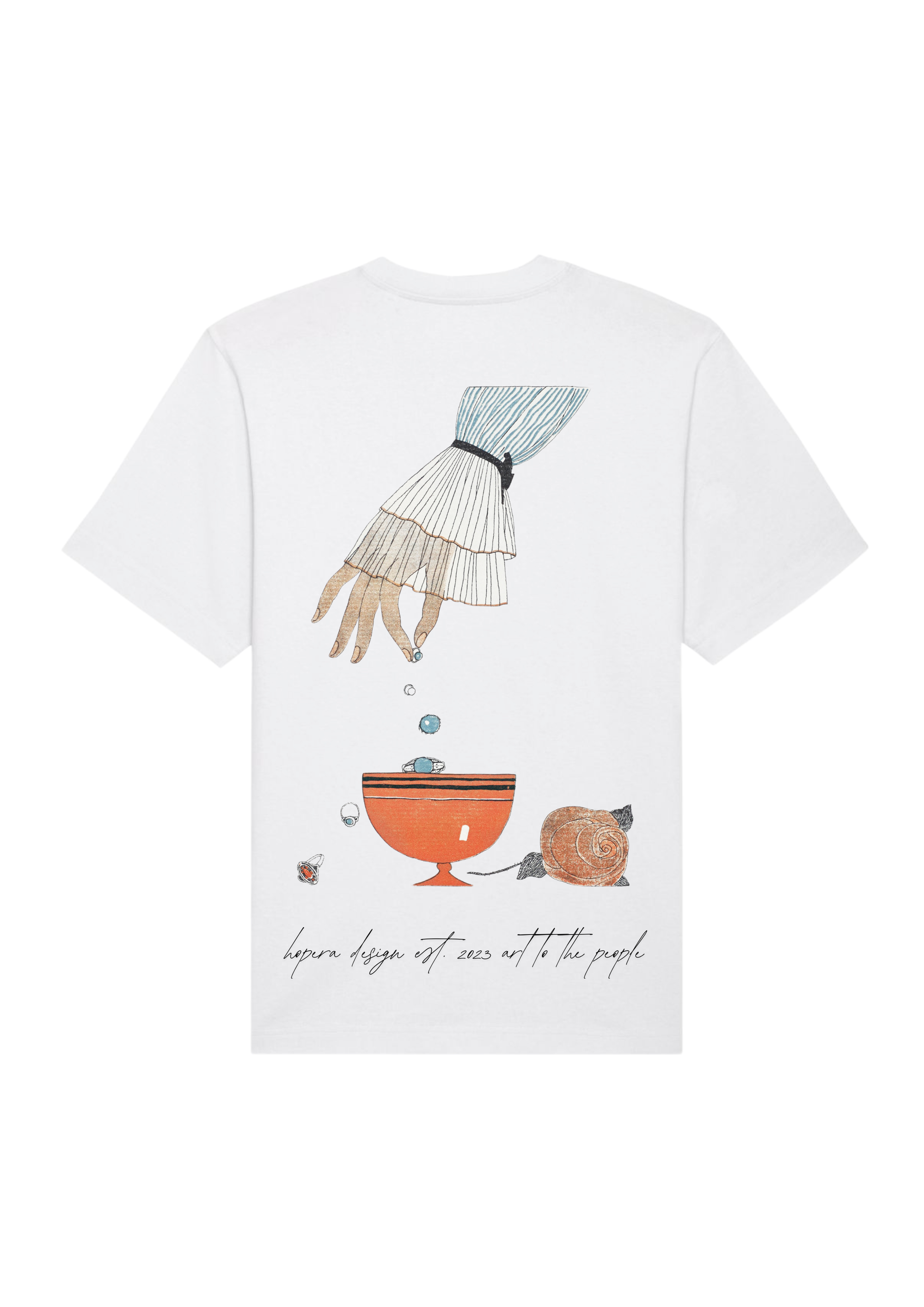 “Quelques Bagues” by Charles Martin (1914) Heavy Cotton T-shirt