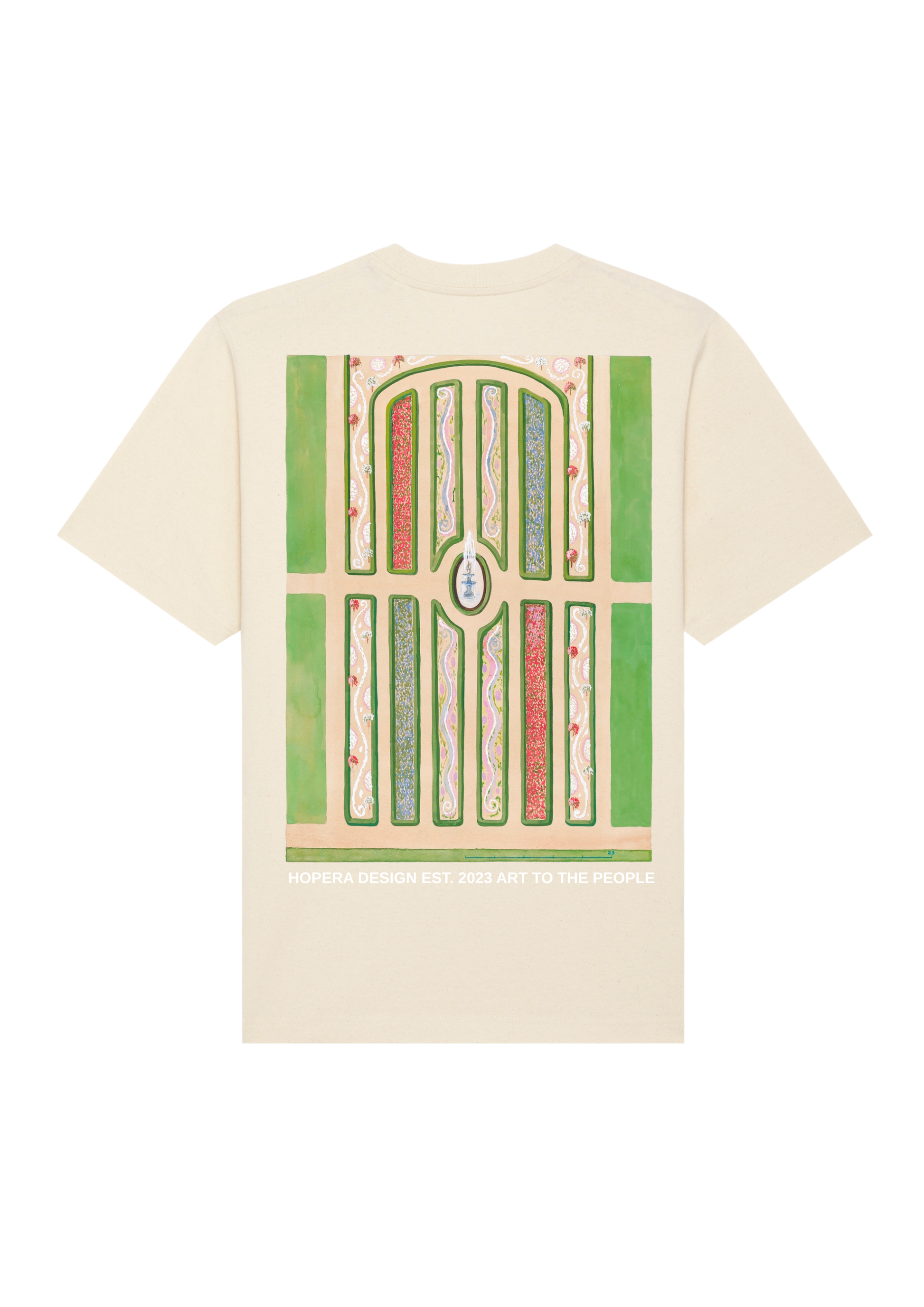 Parterre (1936) by Meyer Goldbaum & William Merklin Heavy Weight White T-Shirt
