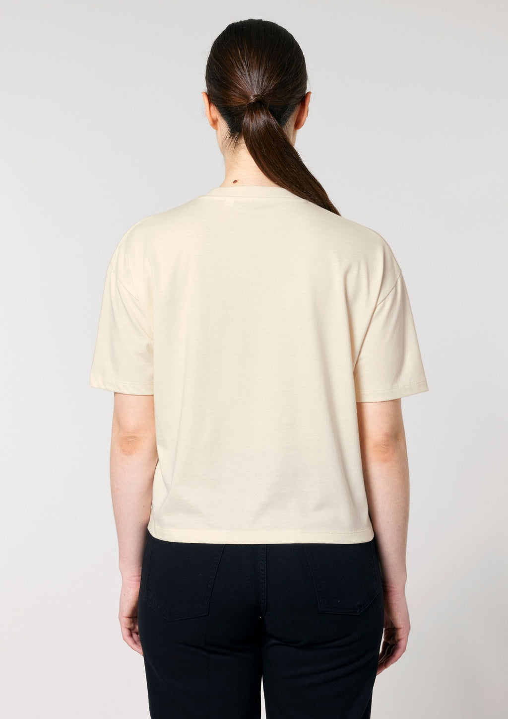 Cherubs after Raphael (1890) - Women's cropped t-shirt - Natural Raw