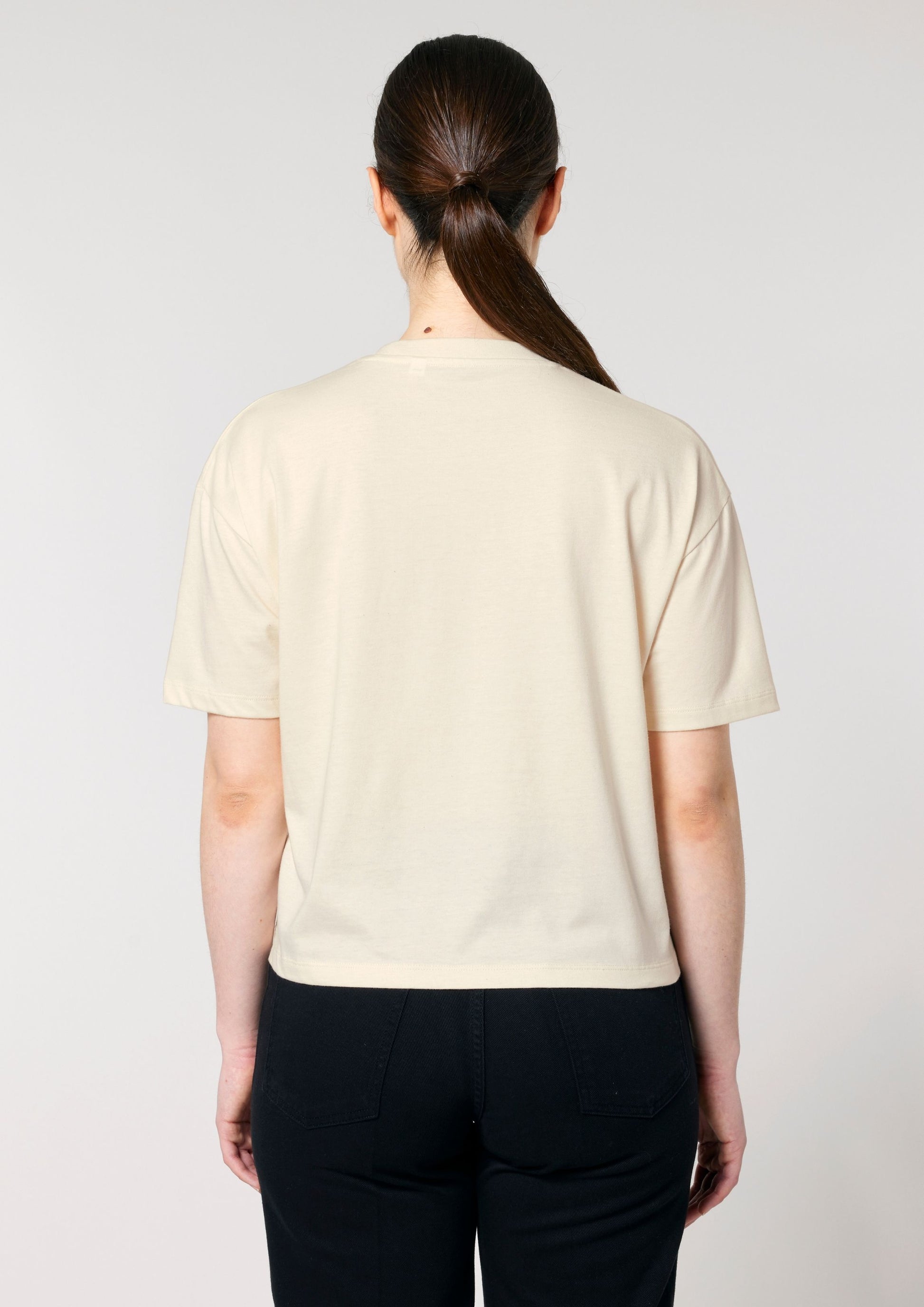 Cherubs after Raphael (1890) - Women's cropped t-shirt - Natural Raw