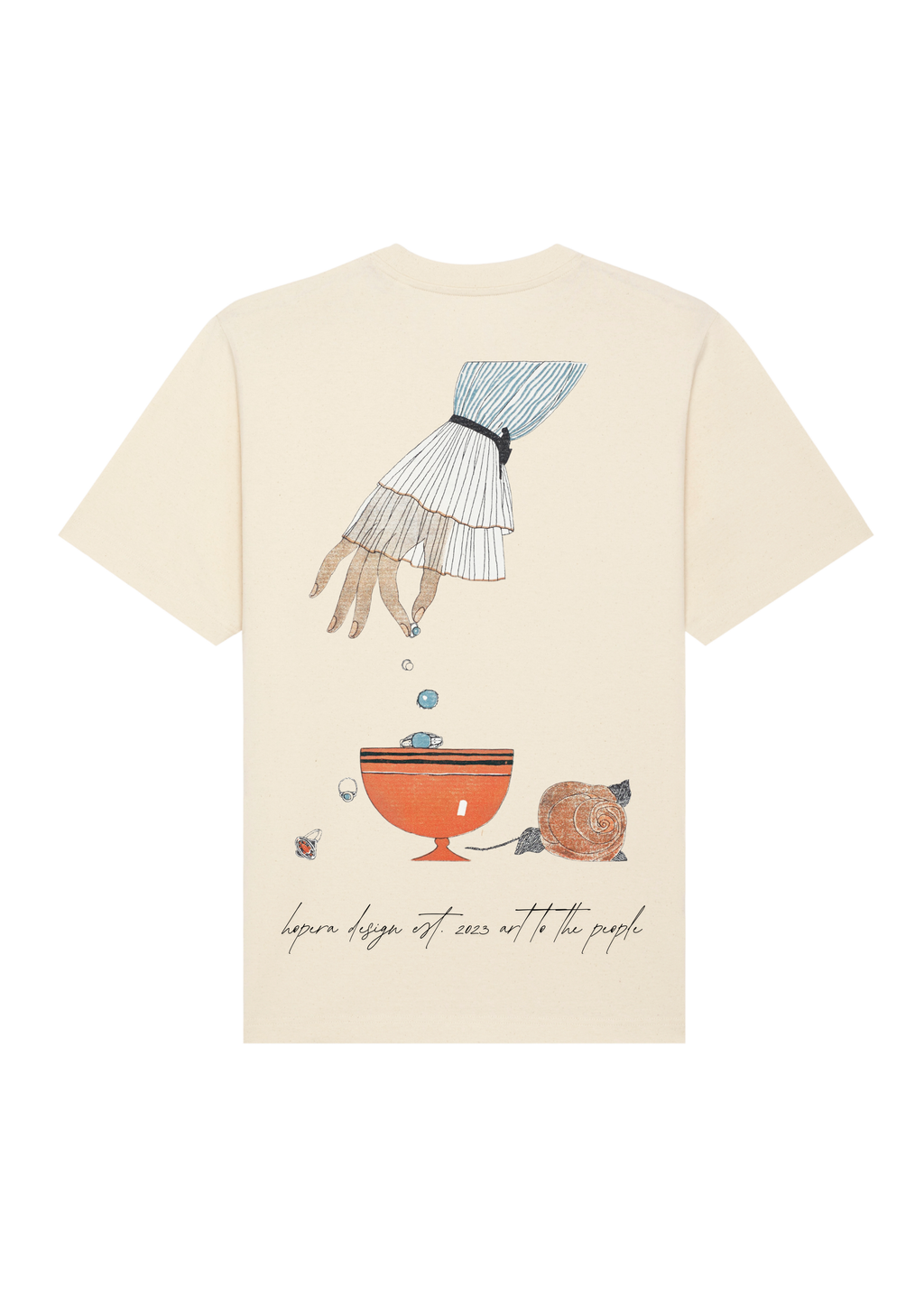 “Quelques Bagues” by Charles Martin (1914) Heavy Cotton T-shirt