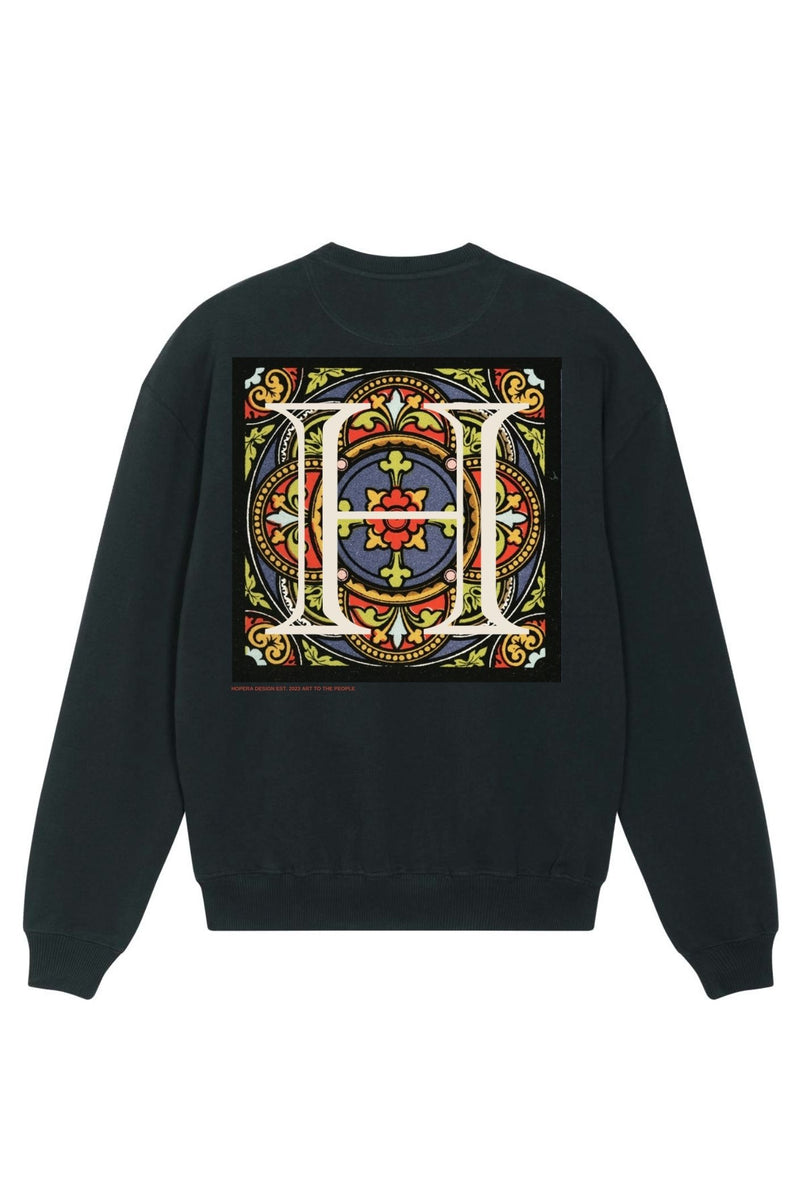 L'ornement Polychrome by Albert Racine (1825–1893) V3 Sweatshirt Black