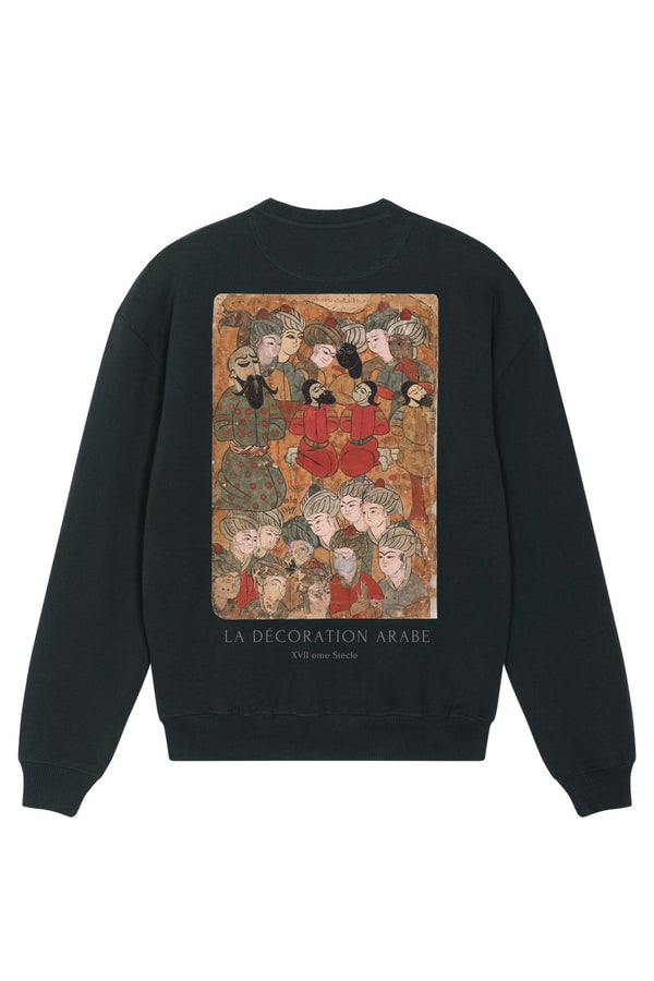 Folio from Kalila wa Dimna (16th century) Sweatshirt Black