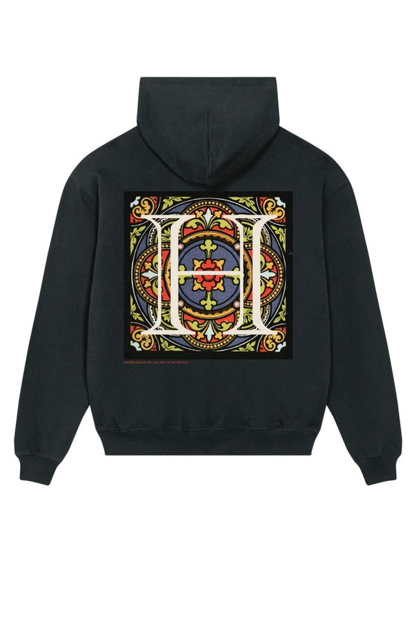 L'ornement Polychrome by Albert Racine (1825–1893) V3 Hoodie Black