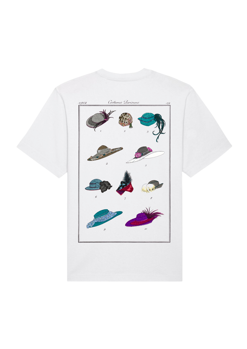 “Chapeaux d’Automne" (1912) Heavy Cotton T-shirt