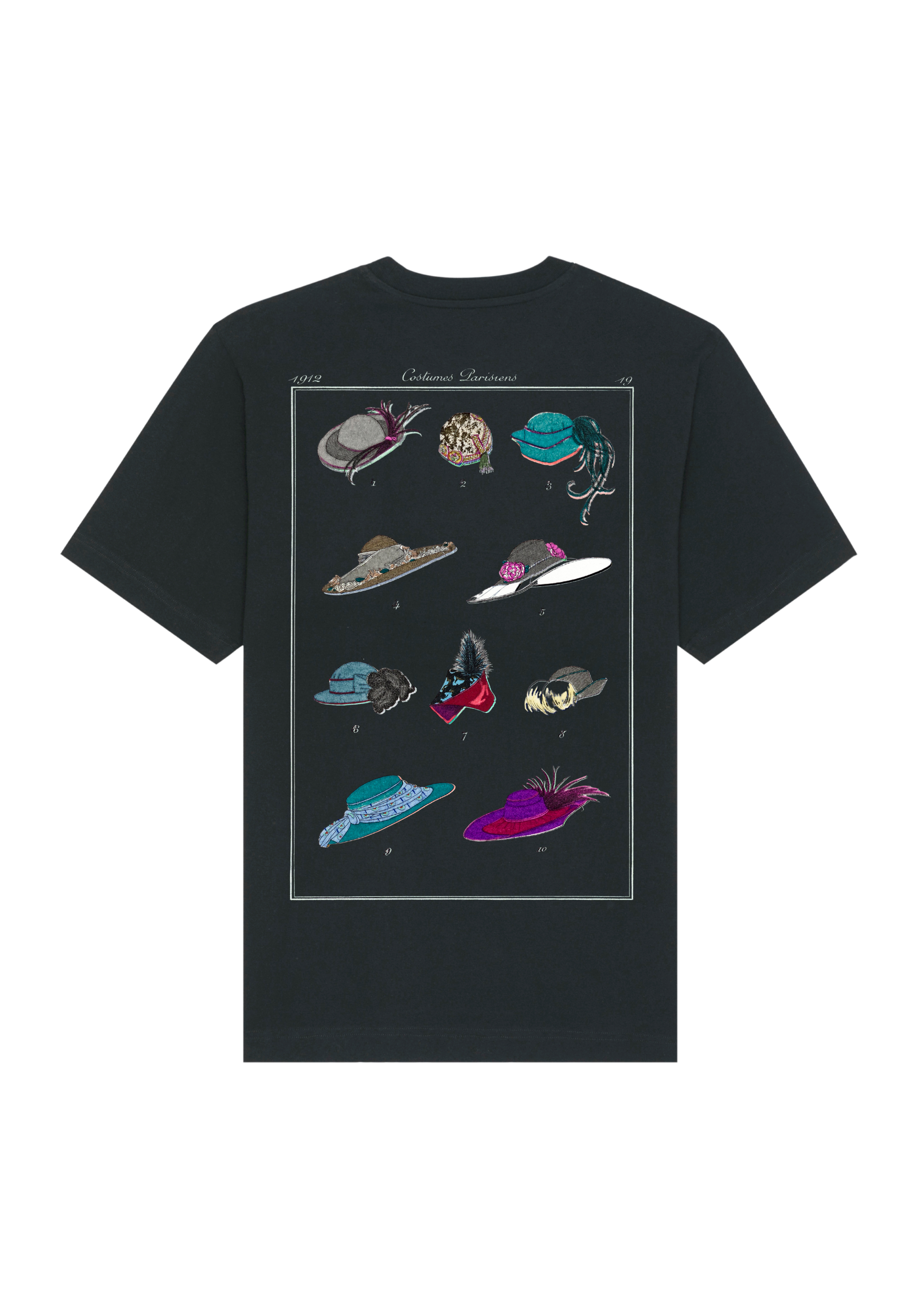 “Chapeaux d’Automne" (1912) Heavy Cotton T-shirt