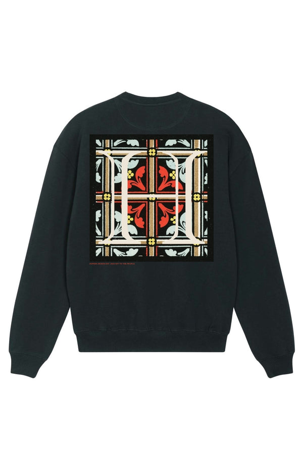 L'ornement Polychrome by Albert Racine (1825–1893) V5 Sweatshirt Black