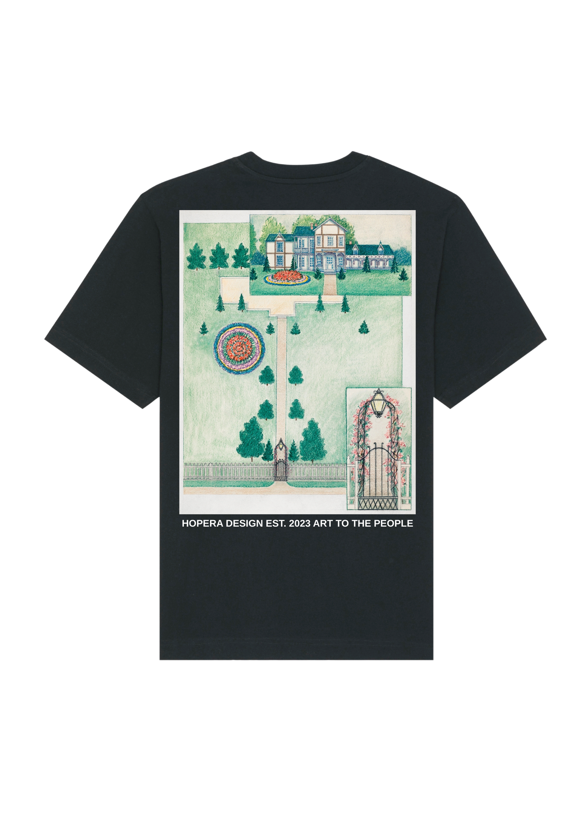 Wood Residence (1936) by Tabea Hosier Heavy Weight White T-Shirt
