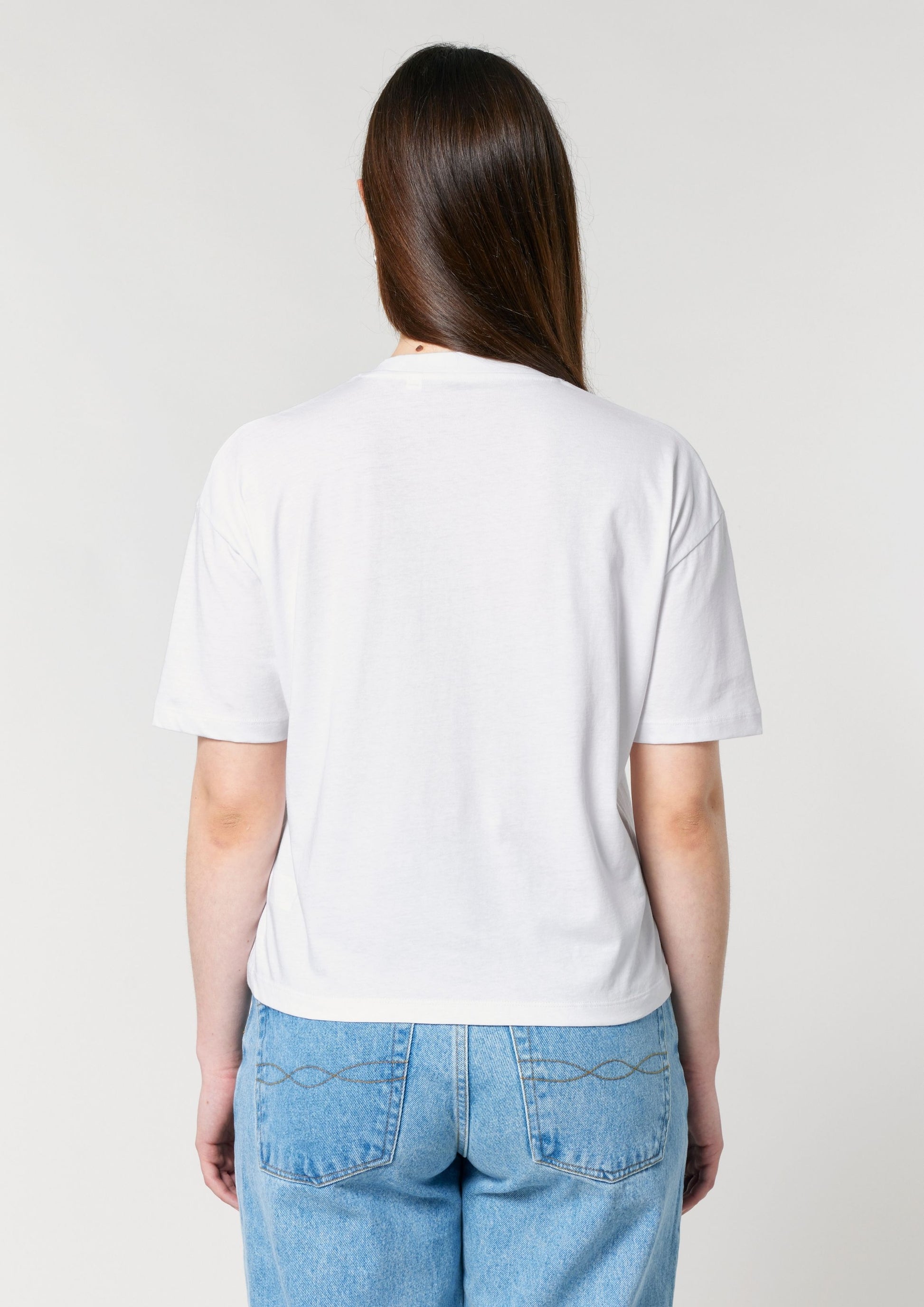 Cherubs after Raphael (1890) - Women's cropped t-shirt - White