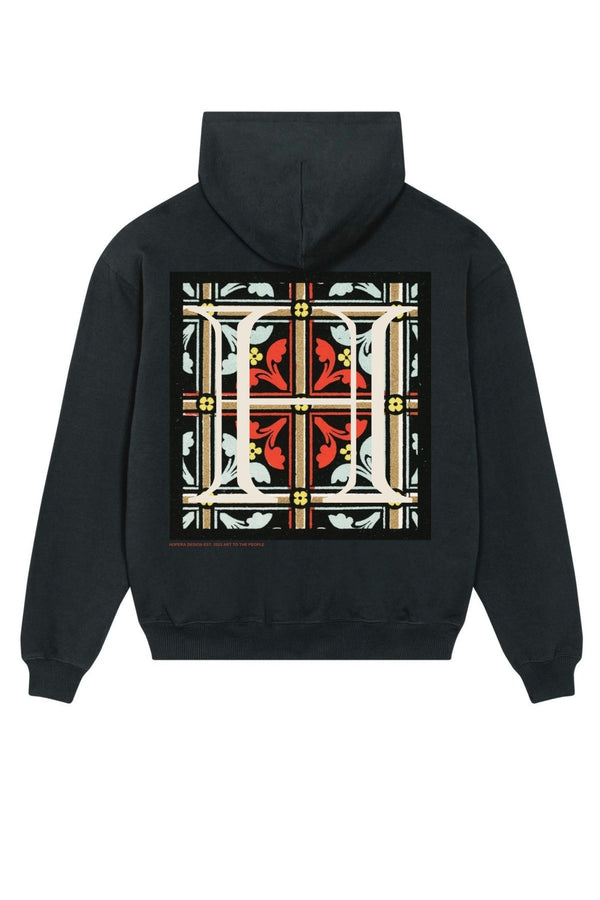 L'ornement Polychrome by Albert Racine (1825–1893) V5 Hoodie Black