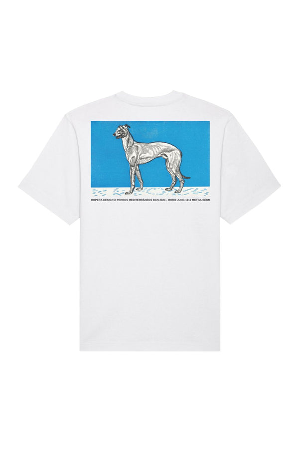 Greyhound 1 (1912) By Moriz Jung T-shirt White