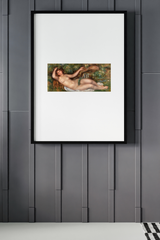 "Femme nue couchée" by Pierre-Auguste Renoir (1910) Print