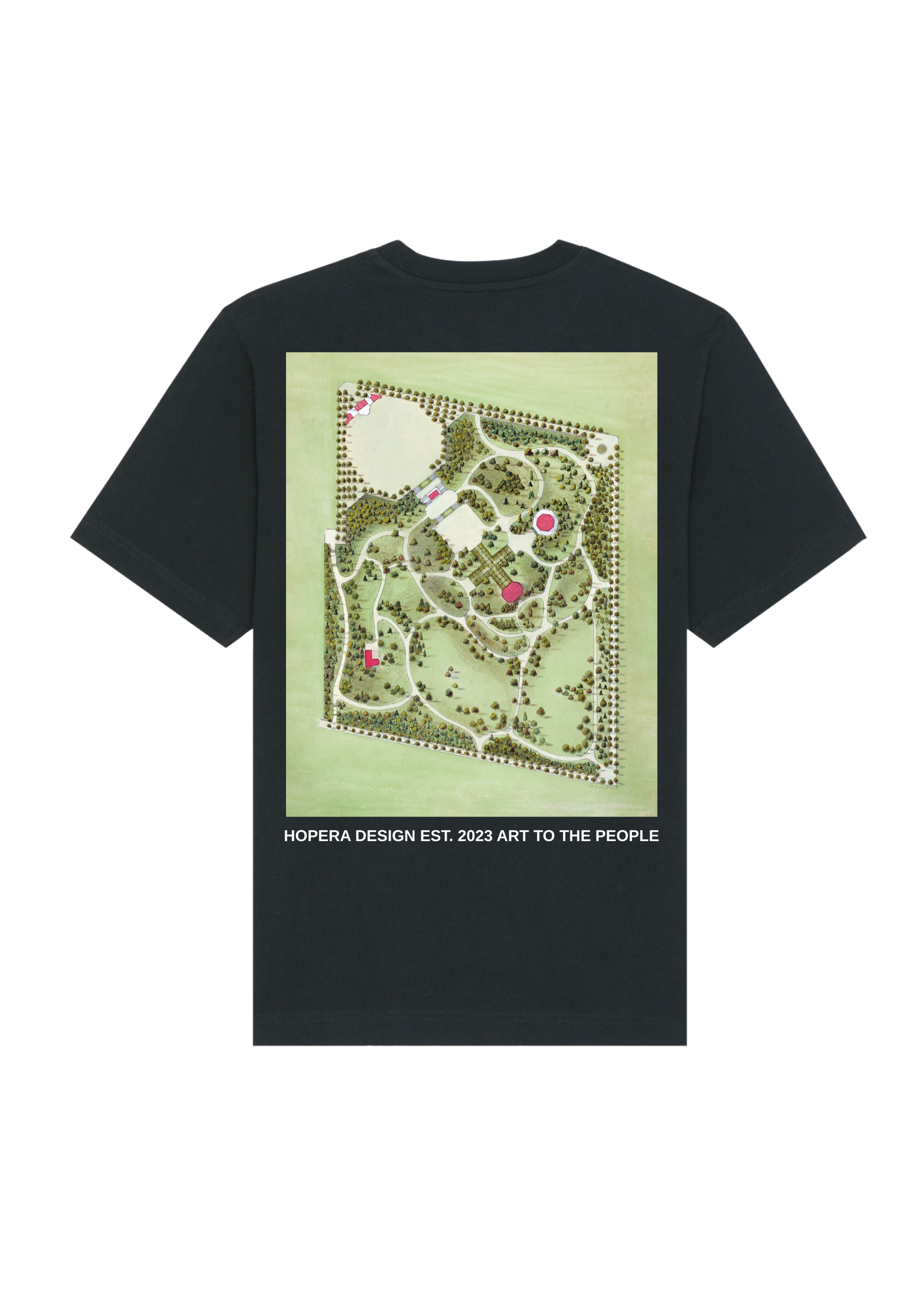 Washington Park (1936) by Meyer Goldbaum Heavy Weight White T-Shirt