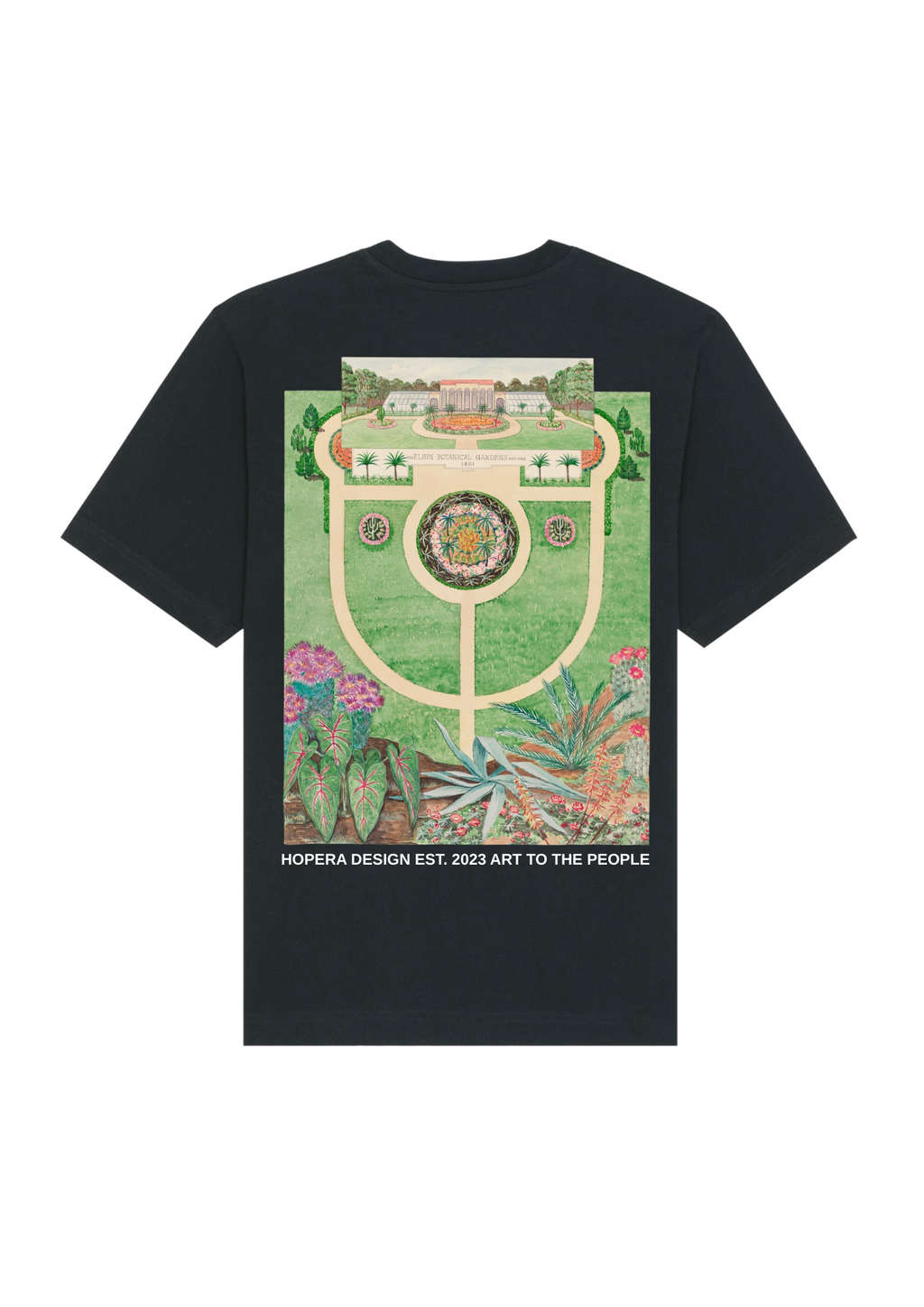 Elgin Botanical Gardens (1936) by Tabea Hosier Heavy Weight White T-Shirt