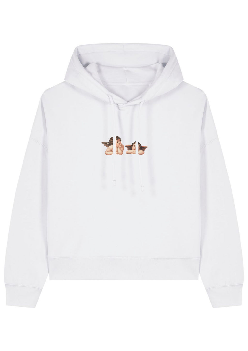 Cherubs after Raphael (1890) - Women's Hoodie - White