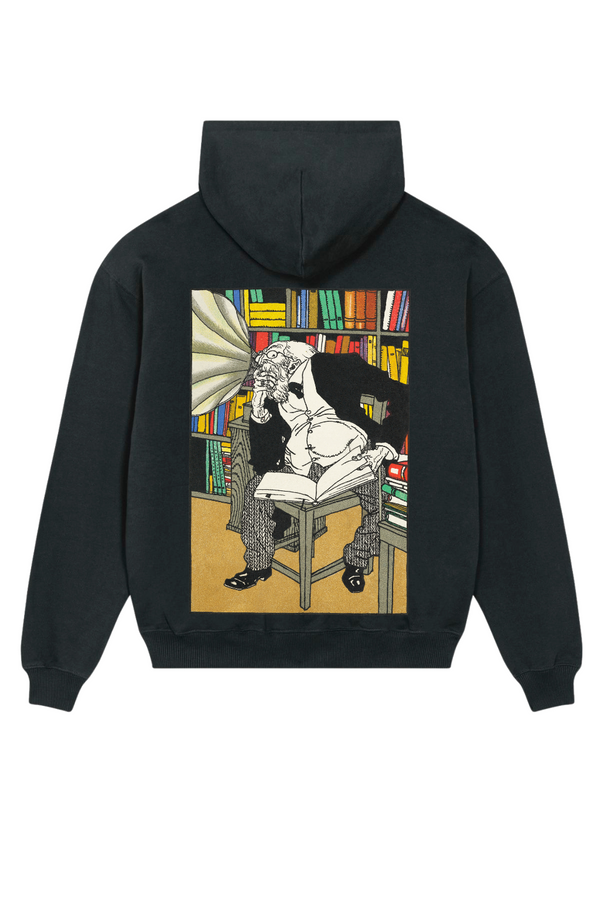 The Dialectician (1911) by Moriz Jung - Hoodie Black