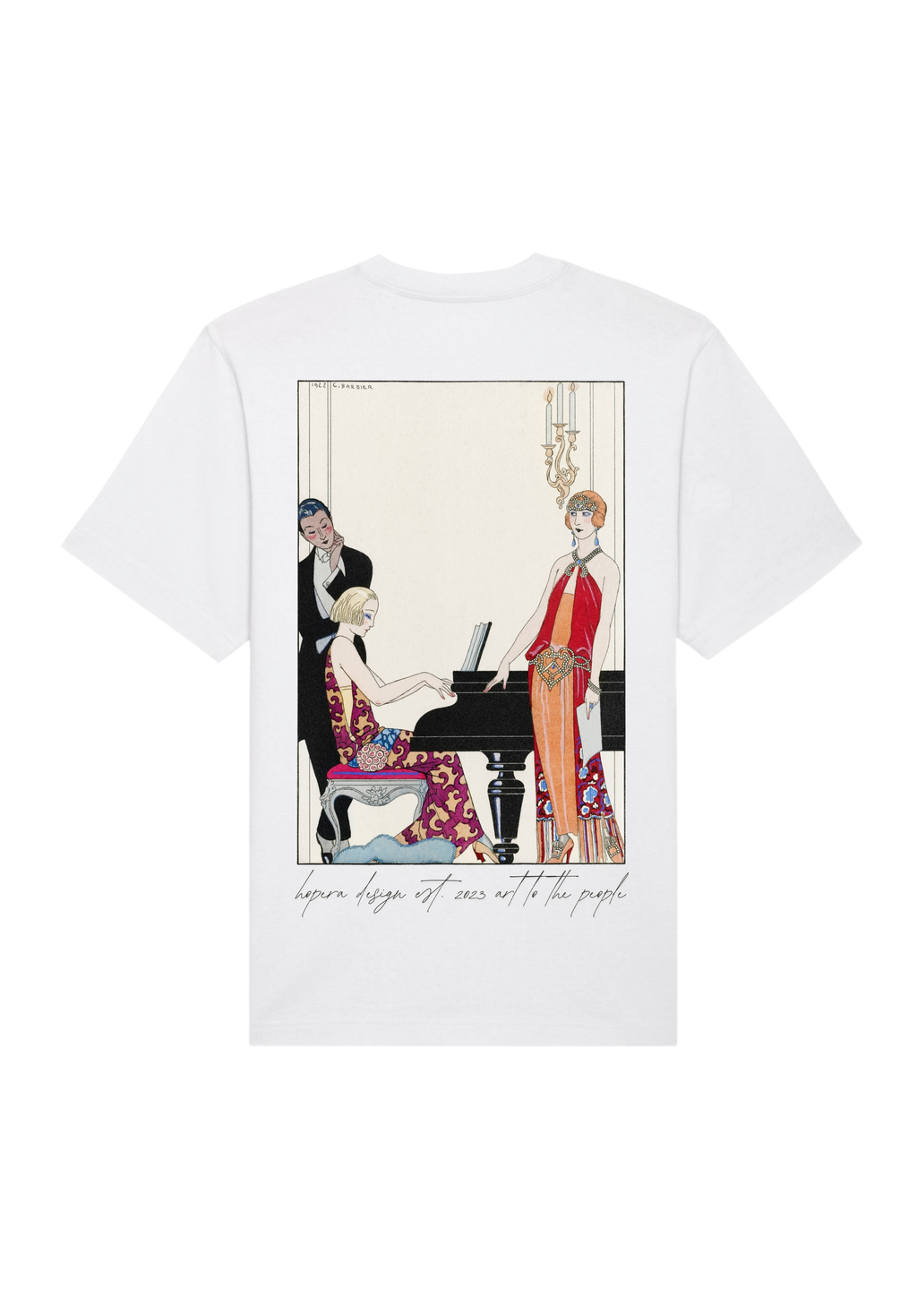 “Incantation: France XXe siècle” (1923) by George Barbier Heavy Cotton T-shirt