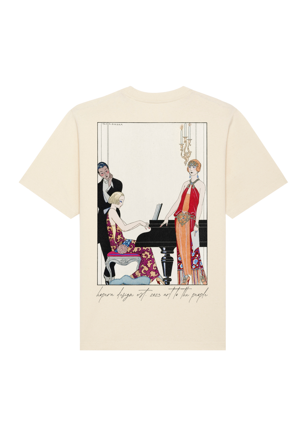 “Incantation: France XXe siècle” (1923) by George Barbier Heavy Cotton T-shirt