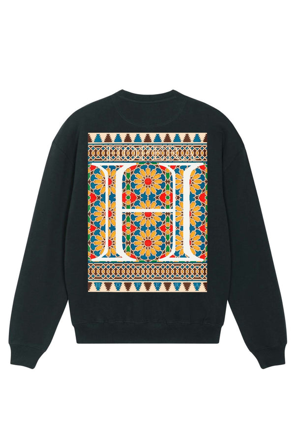 Plate No. 73, La Decoration Arabe (1885) Sweatshirt Black