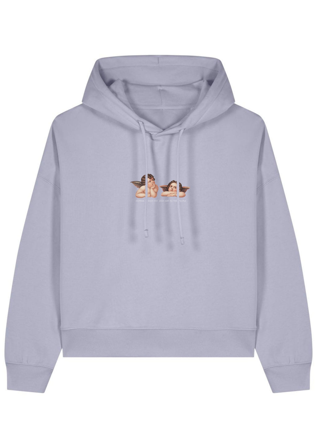 Cherubs after Raphael (1890) - Women's Hoodie -Lavender