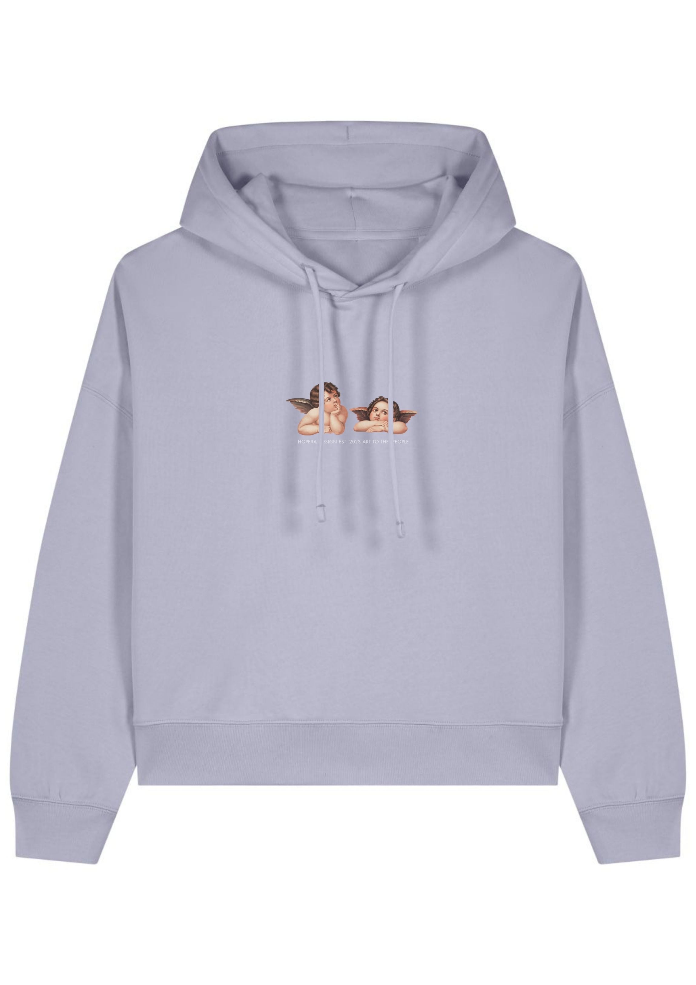 Cherubs after Raphael (1890) - Women's Hoodie -Lavender