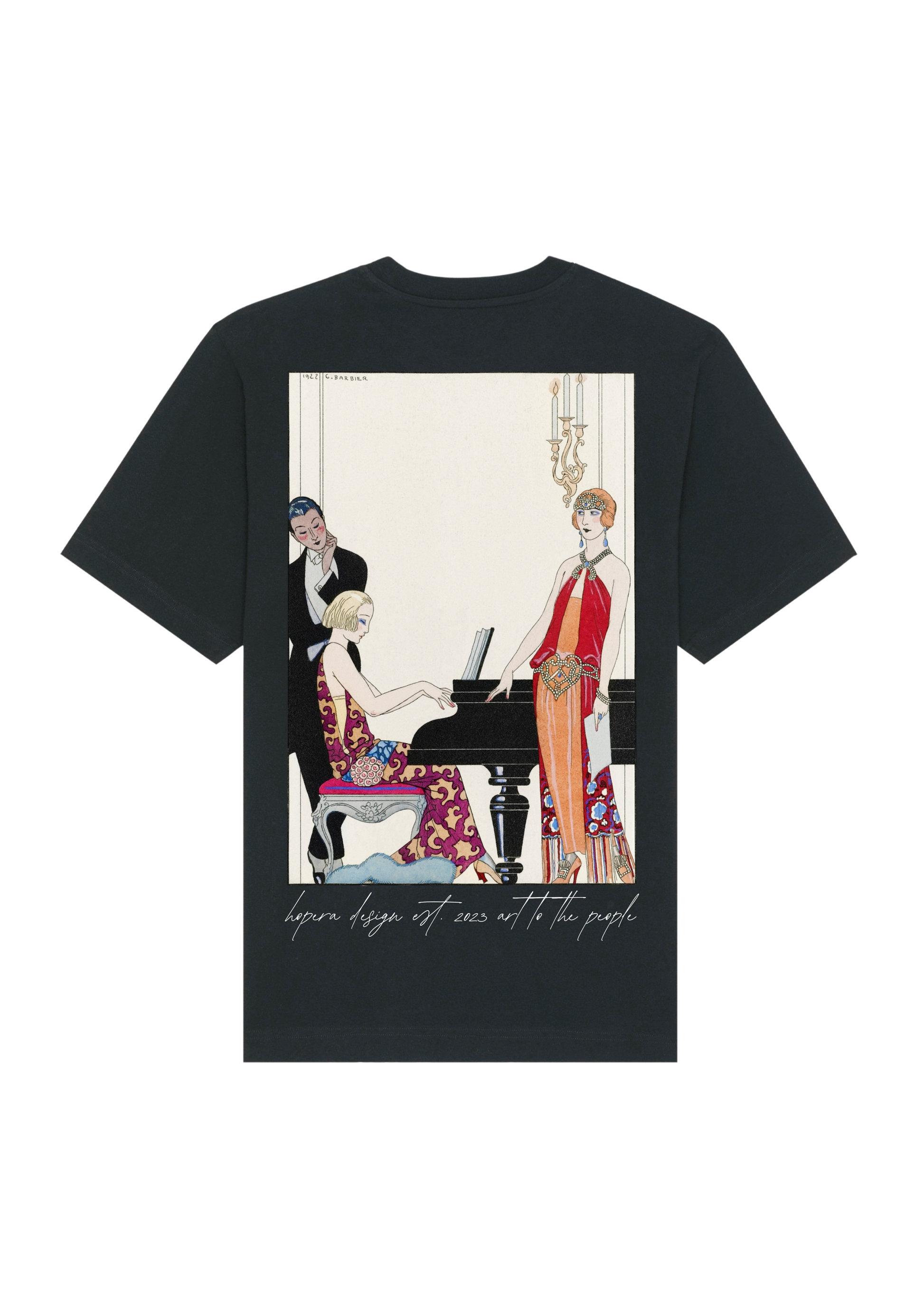 “Incantation: France XXe siècle” (1923) by George Barbier Heavy Cotton T-shirt