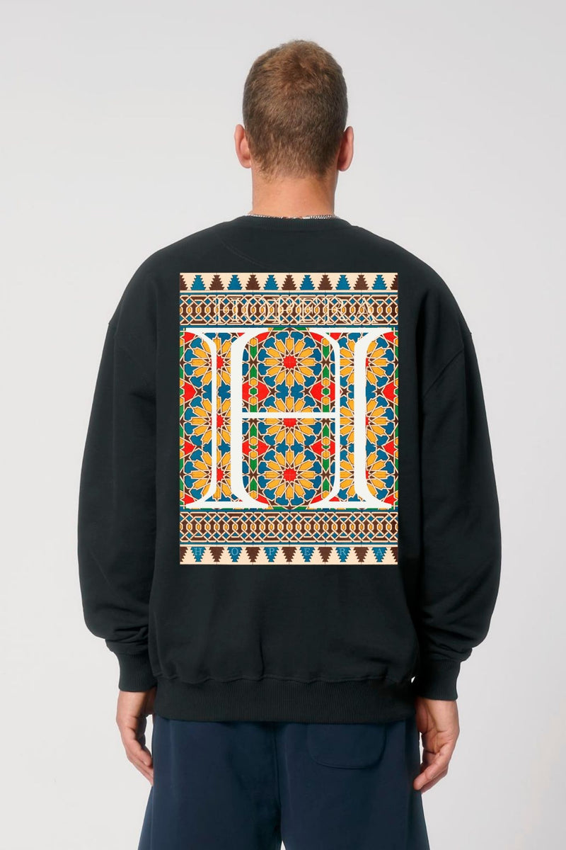 Plate No. 73, La Decoration Arabe (1885) Sweatshirt Black