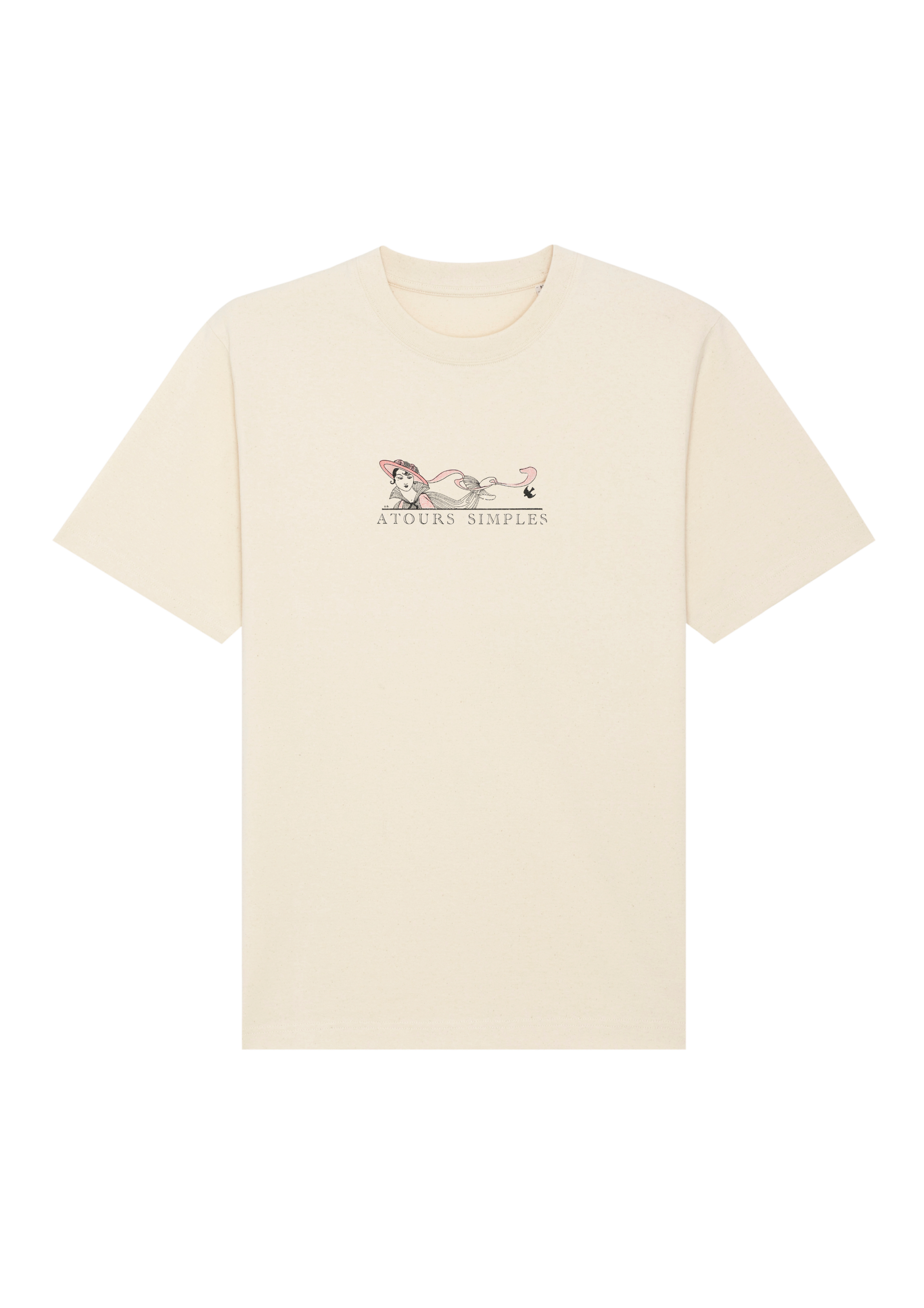 "Autours Simples" (1915) by George Barbier Heavy Cotton T-shirt