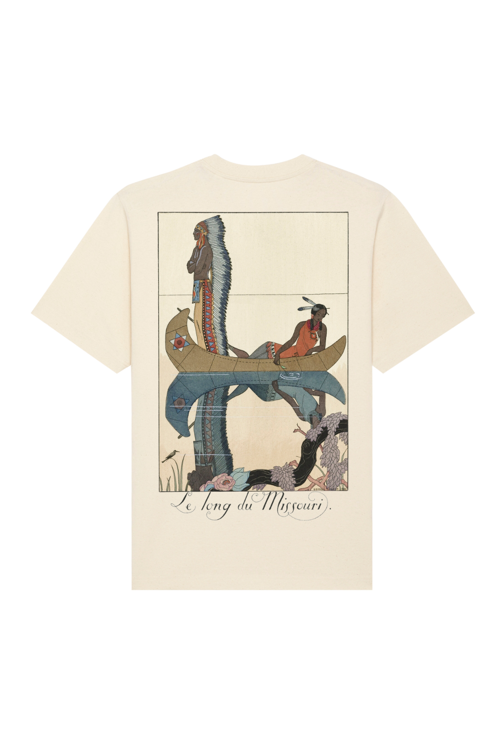 "Langs de Missouri" byGeorge Barbier (1923)