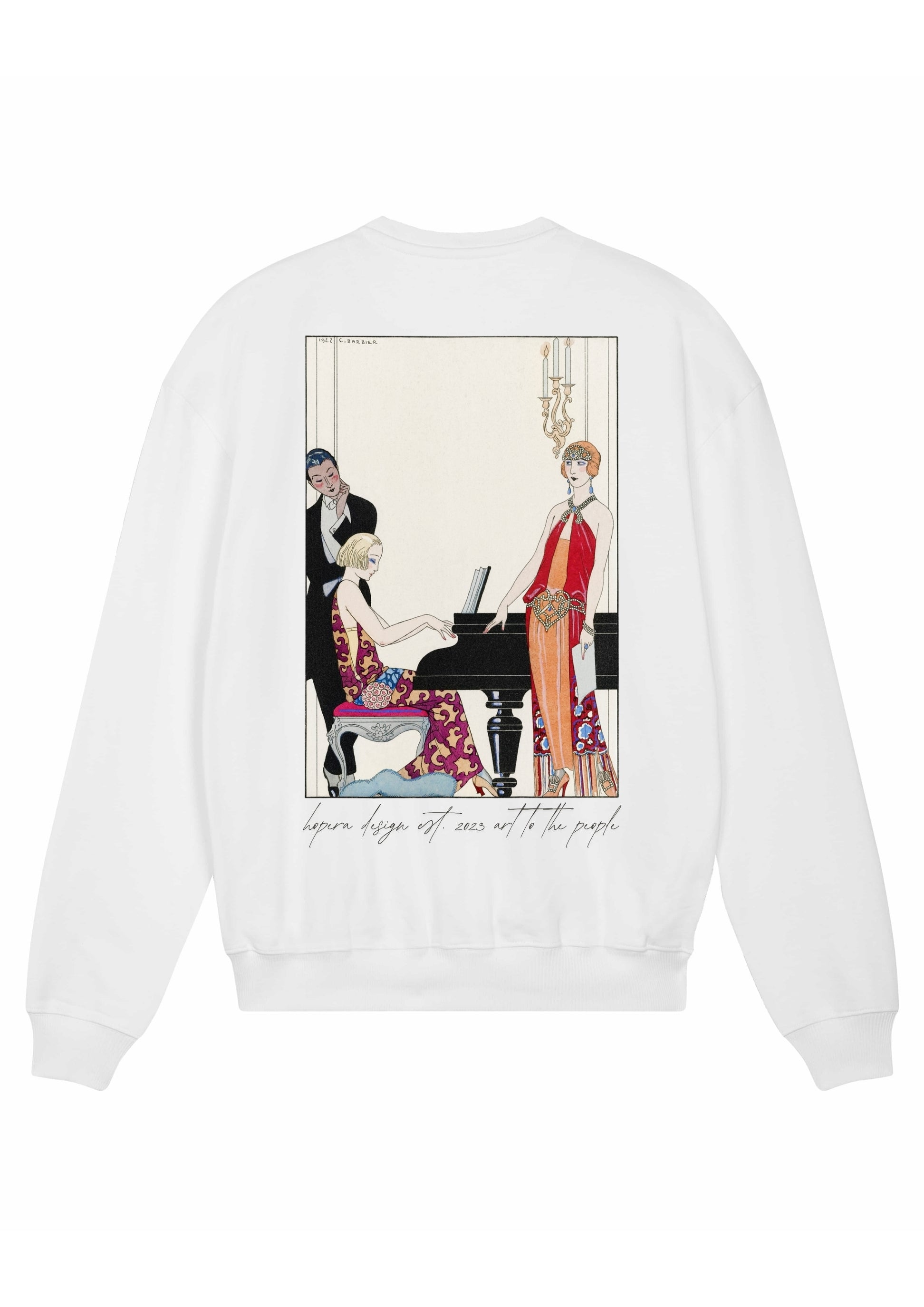 “Incantation: France XXe siècle” (1923) by George Barbier Organic Cotton Sweater