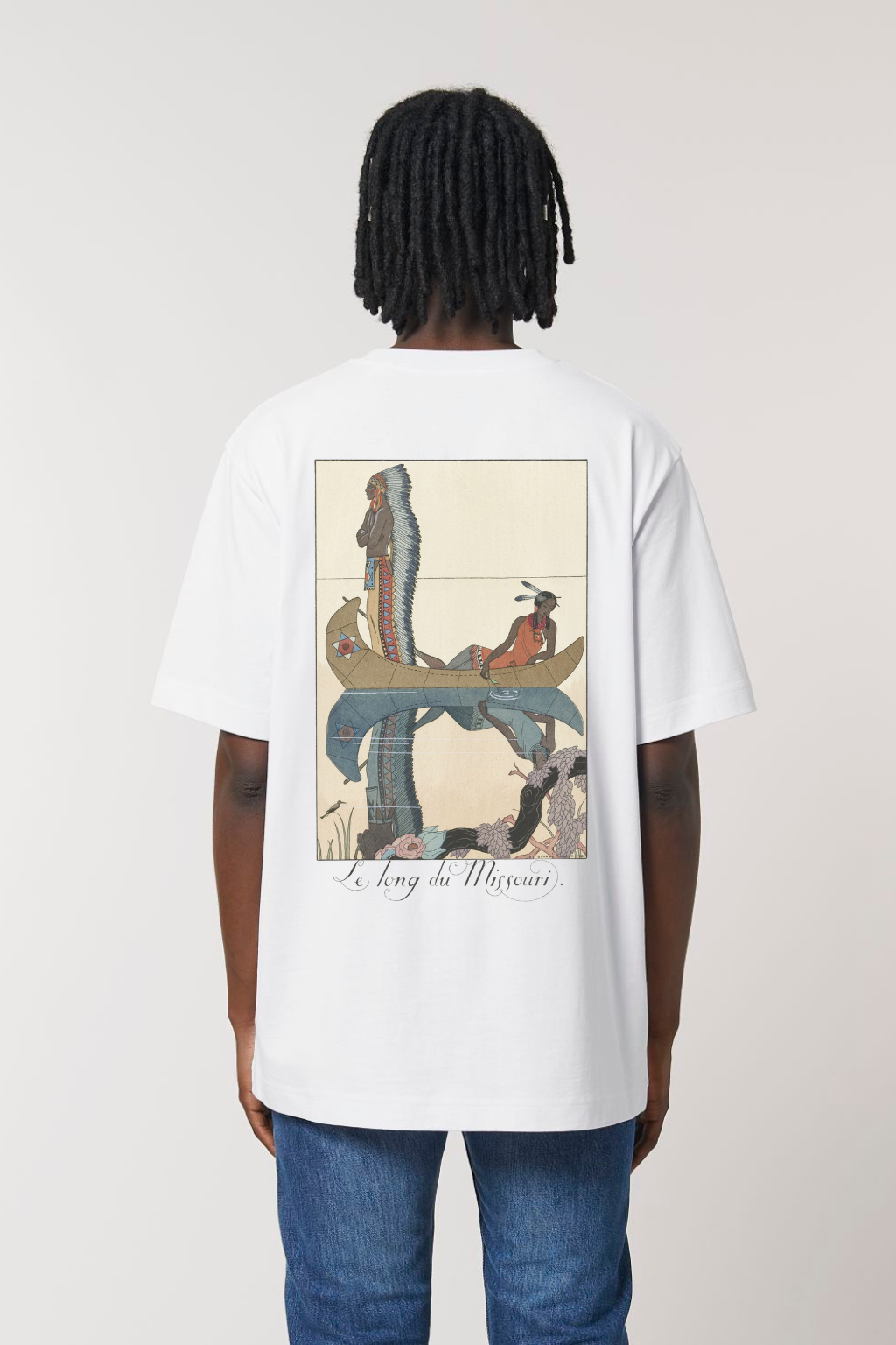 "Langs de Missouri" byGeorge Barbier (1923)