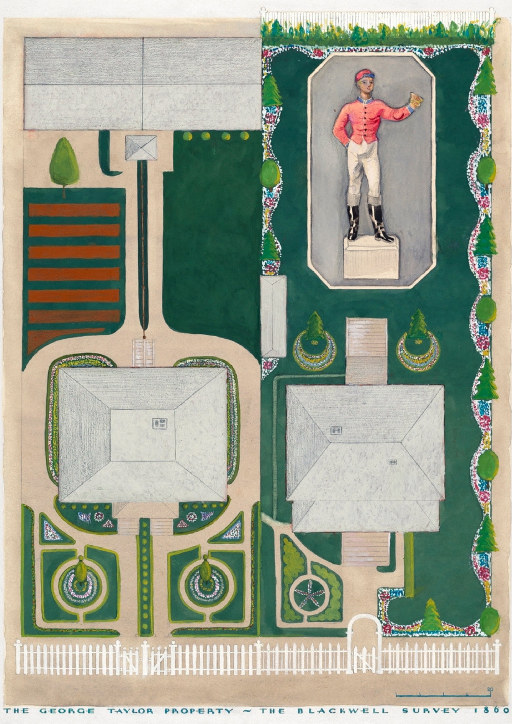 George Taylor – 2 Residences (1936) by Meyer Goldbaum Heavy Weight White T-Shirt