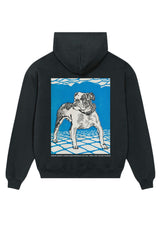 Bulldog (1912) By Moriz Jung Hoodie Black