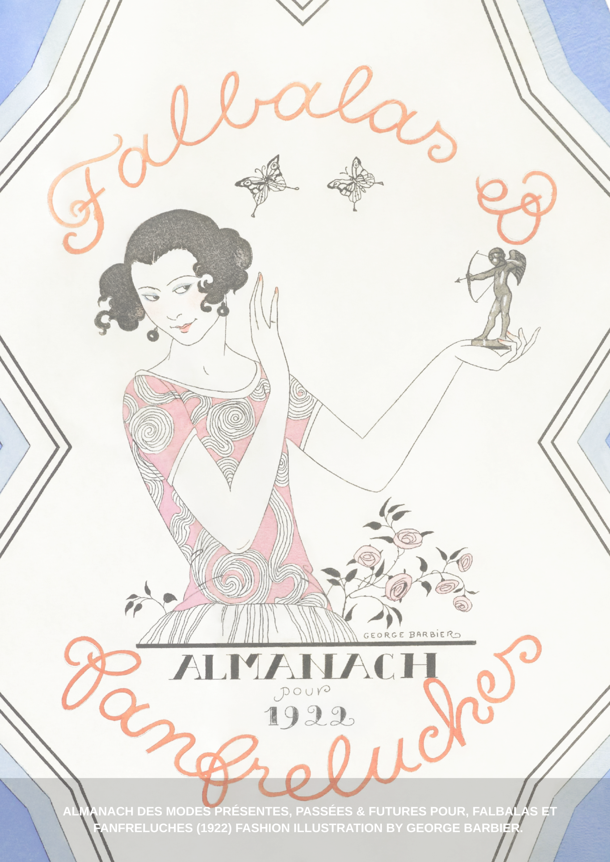 Almanach des Modes (1922) by George Barbier Heavy Cotton T-shirt