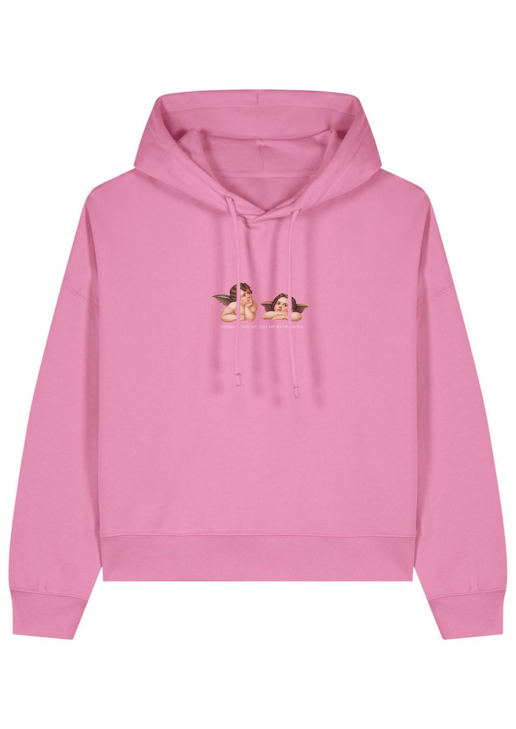 Cherubs after Raphael (1890) - Women's Hoodie - Pink