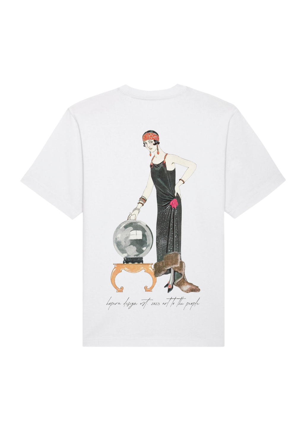 L'Empire du monde: Robe du soir, de Worth by George Barbier (1924) Heavy Cotton T-shirt